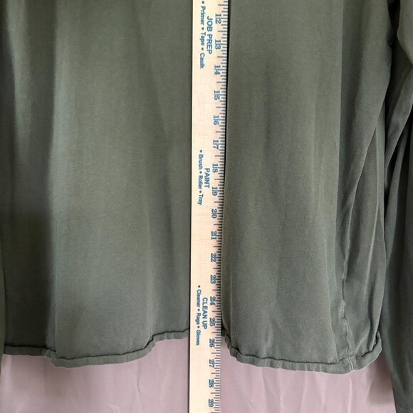 Old Navy Womens Green Everywear Long Sleeve Top Size XL Tall Athlesiure Casual - Picture 4 of 9